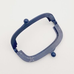 Angel Çanta Aksesuar 9 cm Plastik Cüzdan Klipsi Lacivert Renk - 2