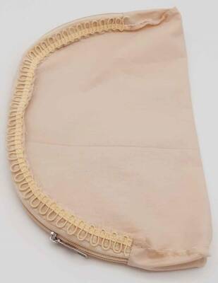 Angel Çanta Aksesuar D Model 30X20 Cm Dikilmiş Fermuarlı Astar Bej Renk - 1