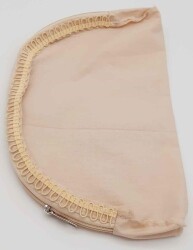 Angel Çanta Aksesuar D Model 30X20 Cm Dikilmiş Fermuarlı Astar Bej Renk - Angel Çanta Aksesuar