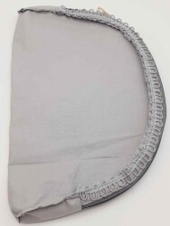 Angel Çanta Aksesuar D Model 30X20 Cm Dikilmiş Fermuarlı Astar Gri Renk - Angel Çanta Aksesuar