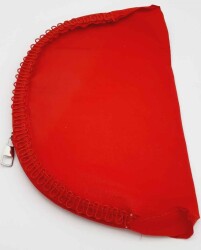 Angel Çanta Aksesuar D Model 30X20 Cm Dikilmiş Fermuarlı Astar Kırmızı Renk - Angel Çanta Aksesuar