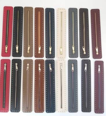 Angel Çanta Aksesuar Derili Fermuar Yeni Model Bordo 30 Cm Gümüş - 7