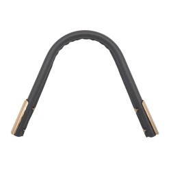 Angel Çanta Aksesuar Suni Derili Metal Çanta Sapı Gri Renk Light Gold Metal 1 Adet - Angel Çanta Aksesuar