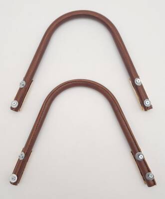 Angel Çanta Aksesuar ZT Model Suni Derili Metal Çanta Sapı Taba Renk Light Gold Metal - 3