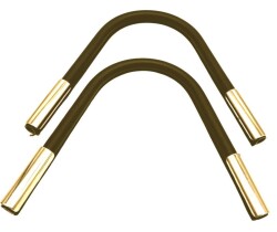 Angel Çanta Aksesuar ZT Model Suni Derili Metal Çanta Sapı Haki Yeşil Renk Light Gold Metal - Angel Çanta Aksesuar