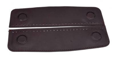 Angel Çanta Aksesuar Gerçek Derili Gizli Mıknatıslı Çıtçıt Koyu Kahve - 2