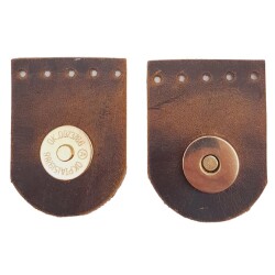 Angel Çanta Aksesuar Gerçek Derili Tek Dikim Mıknatıslı Çıtçıt Crazy Oil Hardal Sarı Renk Light Gold Metalli - Angel Çanta Aksesuar