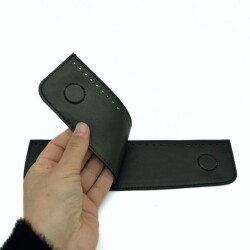 Angel Çanta Aksesuar Haki Yeşil Suni Derili Çift Gizli Mıknatıs - Angel Çanta Aksesuar