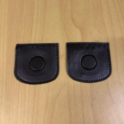 Angel Çanta Aksesuar Koyu Kahve Suni Derili Tek Dikim Gizli Mıknatıs - Angel Çanta Aksesuar