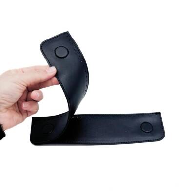 Angel Çanta Aksesuar Lacivert Suni Derili Çift Gizli Mıknatıs - 1