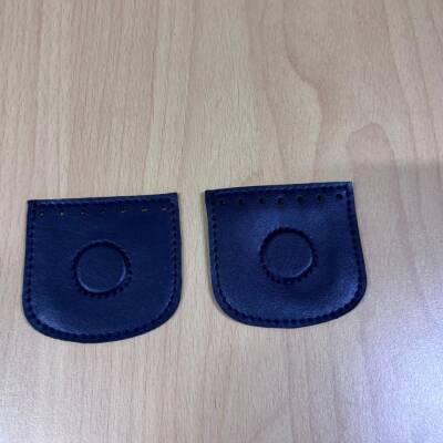 Angel Çanta Aksesuar Lacivert Suni Derili Tek Dikim Gizli Mıknatıs - 1