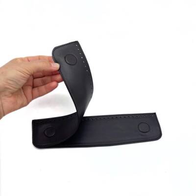 Angel Çanta Aksesuar Siyah Suni Derili Çift Gizli Mıknatıs - 1