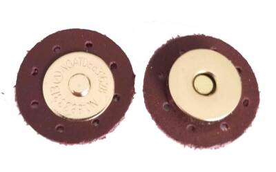 Angel Çanta Aksesuar Suni Derili Mıknatıs Bordo - 1