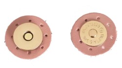 Angel Çanta Aksesuar Suni Derili Mıknatıs Pudra - Angel Çanta Aksesuar