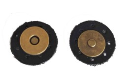 Angel Çanta Aksesuar Suni Derili Mıknatıs Siyah - Angel Çanta Aksesuar