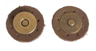 Angel Çanta Aksesuar Suni Derili Mıknatıs Vizon - 1