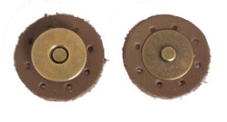 Angel Çanta Aksesuar Suni Derili Mıknatıs Vizon - Angel Çanta Aksesuar