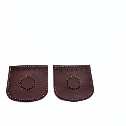 Angel Çanta Aksesuar Taba Suni Derili Tek Dikim Gizli Mıknatıs - Angel Çanta Aksesuar