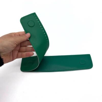 Angel Çanta Aksesuar Yeşil Suni Derili Çift Gizli Mıknatıs - 1