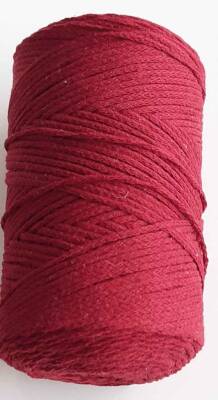 Angel Çanta Aksesuar İnce Pamuk Makrome Bordo - 1