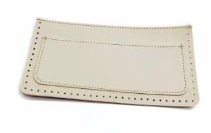 Angel Çanta Aksesuar 22x11 cm Krem Renk Suni Deri Cep - 1