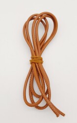 Angel Çanta Aksesuar 3 Mm Taba Renk Suni Deri İp 1 metre - Angel Çanta Aksesuar