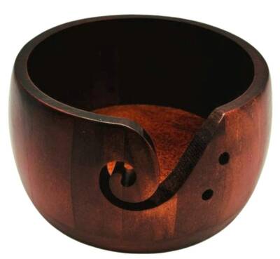 Angel Çanta Aksesuar Ahşap İplik Kasesi ve 5 adet Bambu Tığ - 2