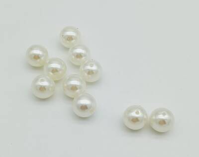 Angel Çanta Aksesuar Delikli İnci 16 mm 10 Adet - 1