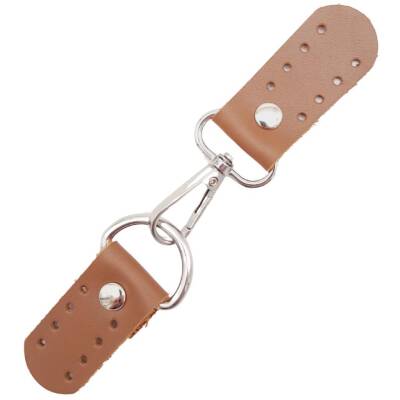 Angel Çanta Aksesuar Gerçek Deri Kancalı Böce (Kilit) Sütlü Kahve Renk Gümüş Metalli - 1