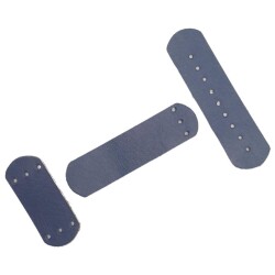 Angel Çanta Aksesuar Gerçek Deri Kilit Set Lacivert Renk - 3