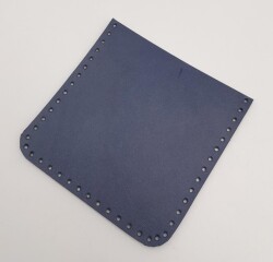 Angel Çanta Aksesuar Lacivert Gerçek Deri 12x12 cm Cep - 2