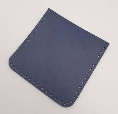 Angel Çanta Aksesuar Lacivert Gerçek Deri 12x12 cm Cep - 2