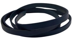 Angel Çanta Aksesuar Lacivert Renk Gerçek Deri 8 mm Şerit Deri İp - Angel Çanta Aksesuar