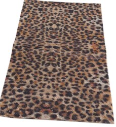 Angel Çanta Aksesuar Leopar Desenli Taşlı 40x24 cm Kendiliğinden Yapışkanlı Plaka Sticker - 2