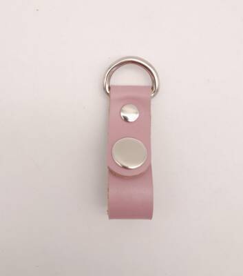 Angel Çanta Aksesuar Lila Gerçek Deri Çıtçıtlı Sapucu Böce Gümüş Metalli 1 Adet - 1