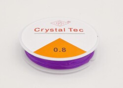 Angel Çanta Aksesuar Renkli Misina Eflatun Renk - Angel Çanta Aksesuar