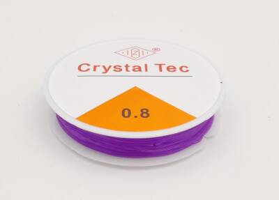 Angel Çanta Aksesuar Renkli Misina Eflatun Renk - 1