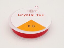 Angel Çanta Aksesuar Renkli Misina Kırmızı Renk - Angel Çanta Aksesuar