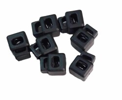 Angel Çanta Aksesuar Siyah Plastik Büzgü Aparatı - Angel Çanta Aksesuar