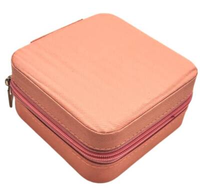 Angel Çanta Aksesuar Somon Renk Dikiş Kutusu - 4