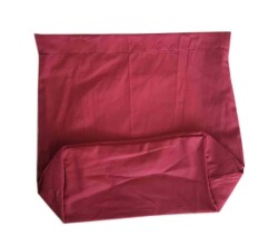 Angel Çanta Aksesuar Örgü Çantaya Hazır Astar Tabanlı 22X12Cm Bordo - Angel Çanta Aksesuar