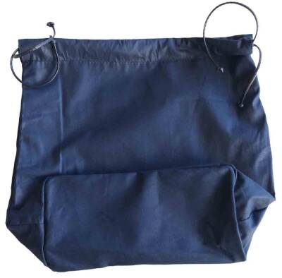 Angel Çanta Aksesuar Örgü Çantaya Hazır Astar Tabanlı Büzgülü 22X12Cm Lacivert - 1