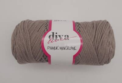 Angel Çanta Aksesuar Diva Pamuk Makrome Açık Vizon (Kalın) - 1