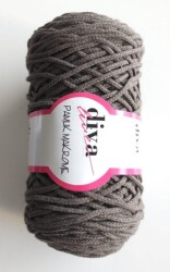 Angel Çanta Aksesuar Diva Pamuk Makrome En Koyu Vizon (Kalın) No:78 - Angel Çanta Aksesuar