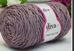 Angel Çanta Aksesuar Diva Pamuk Makrome Gül Kurusu (Kalın) - Angel Çanta Aksesuar