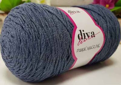 Angel Çanta Aksesuar Diva Pamuk Makrome Kot Rengi (Kalın) - 1