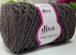 Angel Çanta Aksesuar Diva Pamuk Makrome Koyu Kahve(Kalın) - Angel Çanta Aksesuar