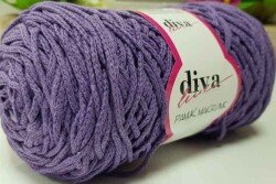 Angel Çanta Aksesuar Diva Pamuk Makrome Mor (Kalın) - Angel Çanta Aksesuar