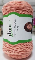 Angel Çanta Aksesuar Diva Pamuk Makrome Somon (İnce) - Angel Çanta Aksesuar