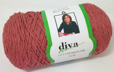 Angel Çanta Aksesuar Diva Pamuk Makrome Tarçın (İnce) - 1